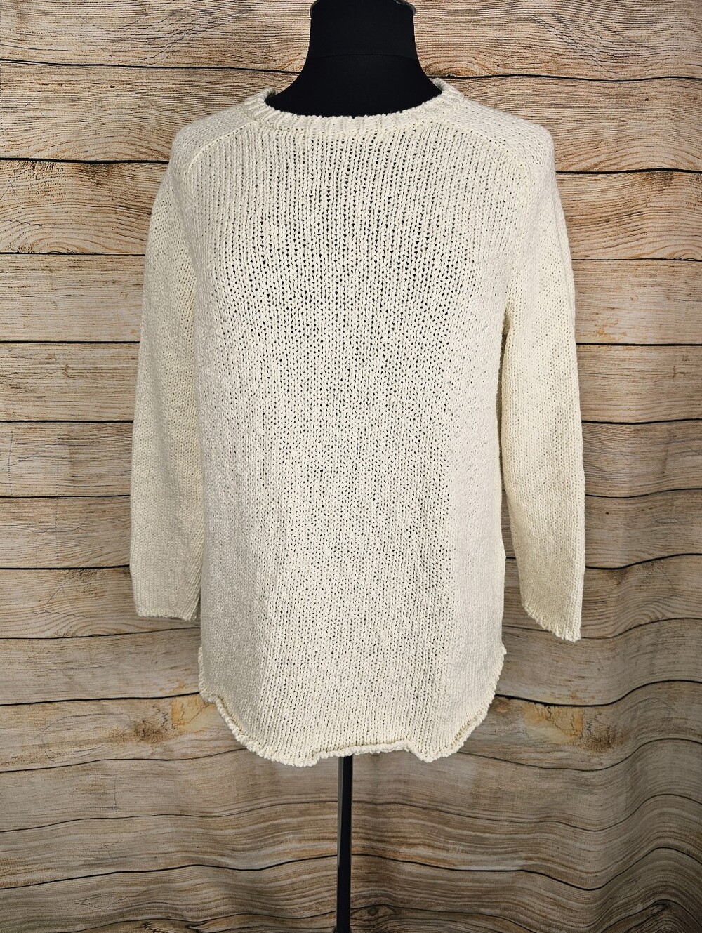 Eileen Fisher Organic Cotton Pullover Sweater Size Xsmall